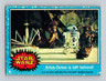 Artie-Detoo is left behind 1977 Topps Star Wars Blue Series