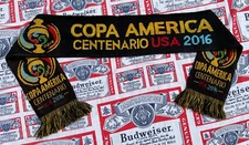 Copa America Centenario USA 2016 Final Match Metlife Stadium Scarf One Size