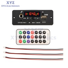DC5V 2 5W Bluetooth 5.0 Amplifier MP3 Decoder Board Car Music Player FM Radio