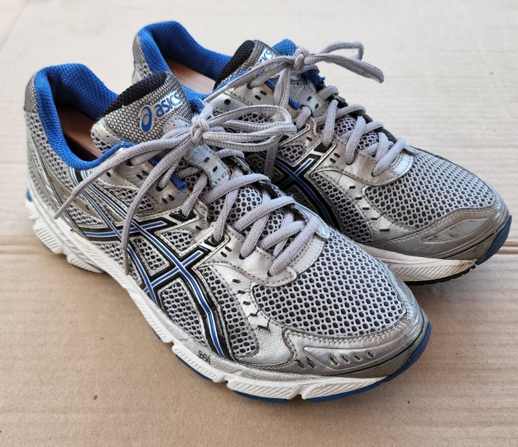 Asics Gel-1160 Running Shoes Gray Silver Blue Athletic Sneaker Size 9  (T0J3N) | eBay