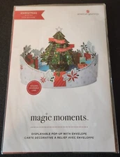American Greetings Magic Moments Pop-Up Card Presents & Christmas Tree! Sealed!
