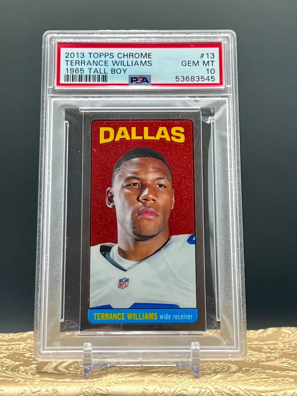 Terrance Williams Topps Chrome 1965 Tall Boy #13 Base