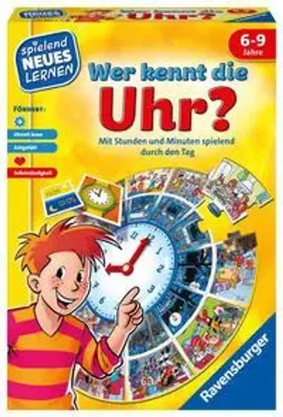 Wer Kennt Die Uhr? | Spiel | Deutsch (2018) | Spielend Neues Lernen | 24995-image