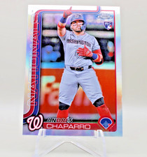 2025 Topps Chrome - Andres Chaparro #187 Refractor (RC)