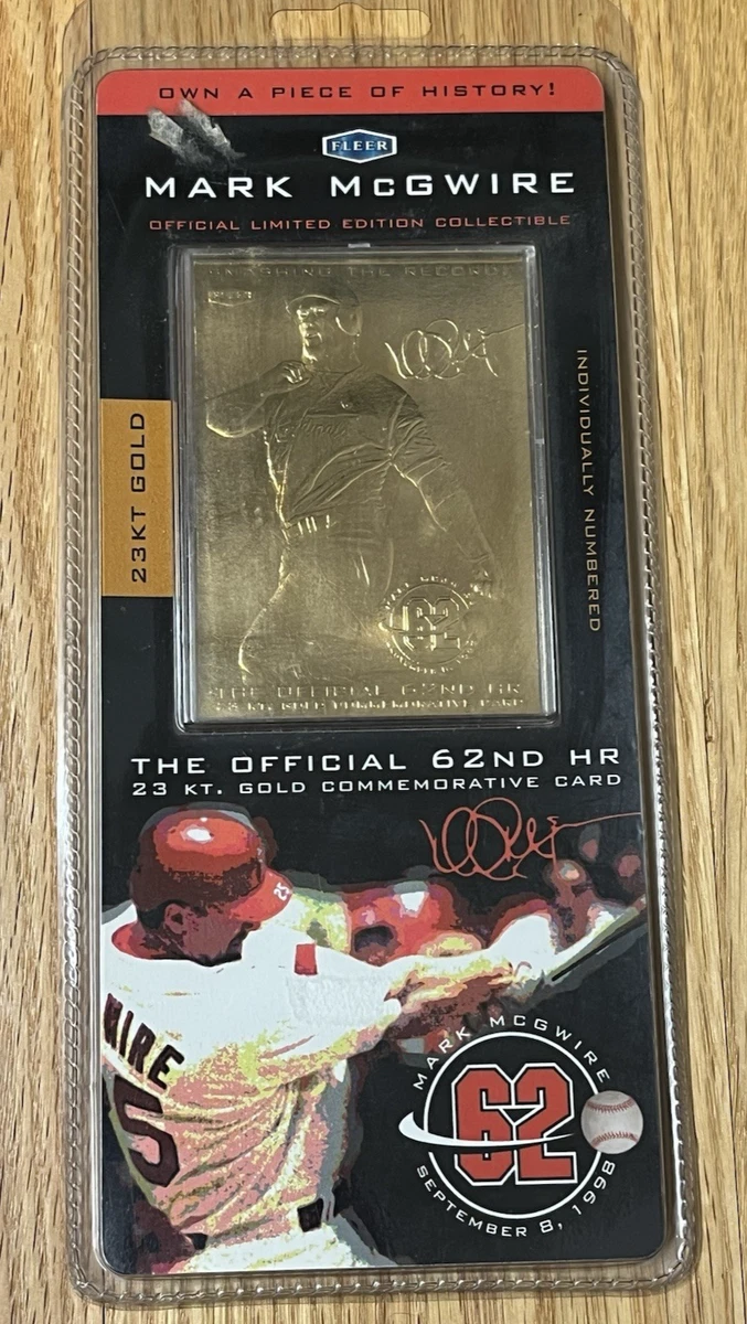 Mark Mcgwire 23 Kt Gold for sale | eBay
