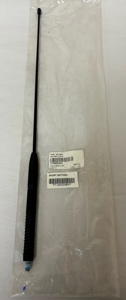 Antena curta 2016-2017 Can-Am Spyder F3 RT OEM, preta PN #710005084 #L140 - Imagem 2 de 4