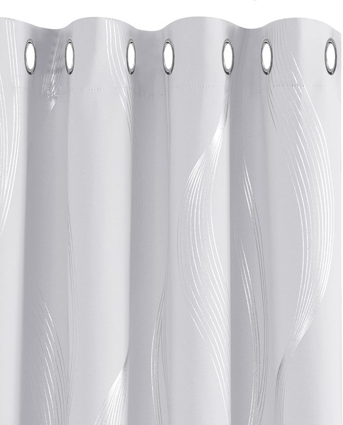Thermovorhang Dicke KäLteschutz Hitzeschutz Lichtschutz ÖSen 180X140 Cm Silber-image
