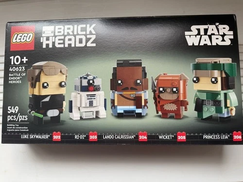 LEGO BrickHeadz Star Wars Battle of Endor Set 40623, 549 Pieces, 10+