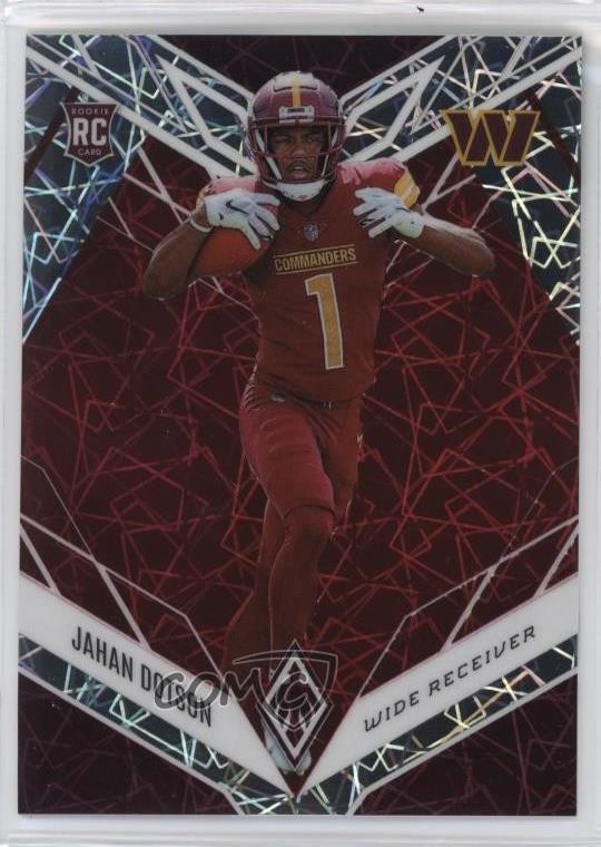 2022 Panini Phoenix Rookies Red Lazer /150 Jahan Dotson #110 1c3k
