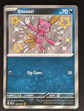 Sneasel 182/091 SV: Paldean Fates Holo