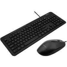 Macally Deluxe 112-Key Full Size USB Keyboard  Optical USB Mouse Combo for PC