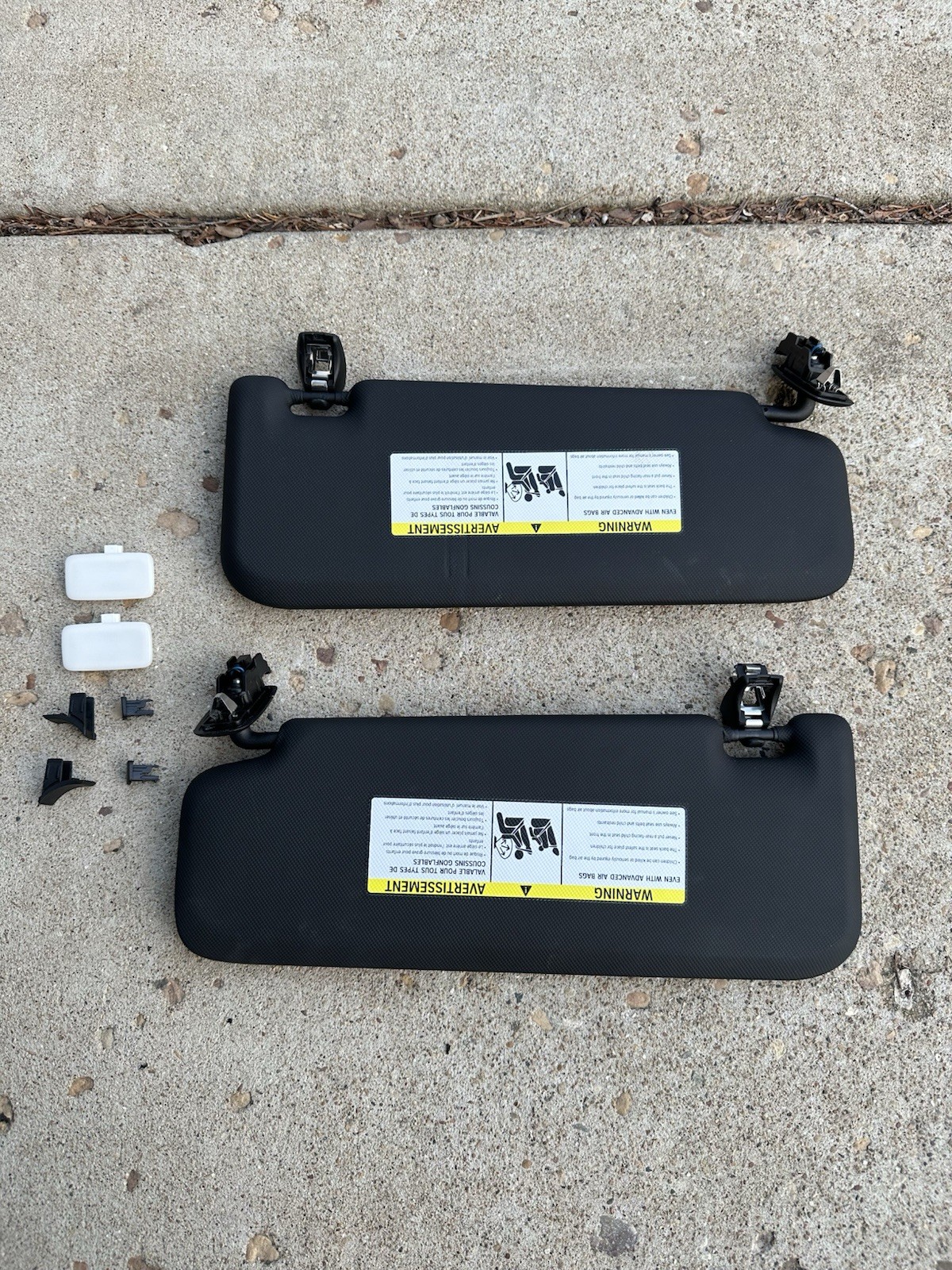 2018 - 2023 BMW X3M X4M X3 X4 Front Left Right Side Sun Visor Assembly Set OEM