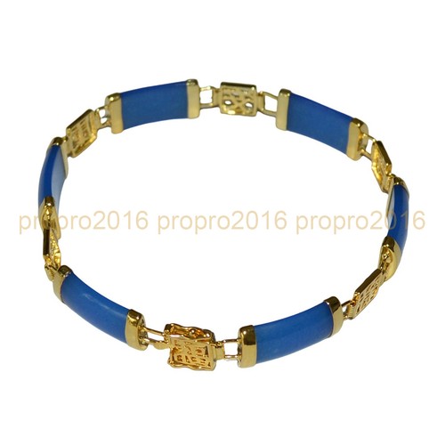 Bracciale Pietra Preziosa Giada Multicolore Naturale Braccialetto Fortuna Donna Gioielli - Foto 36 di 82