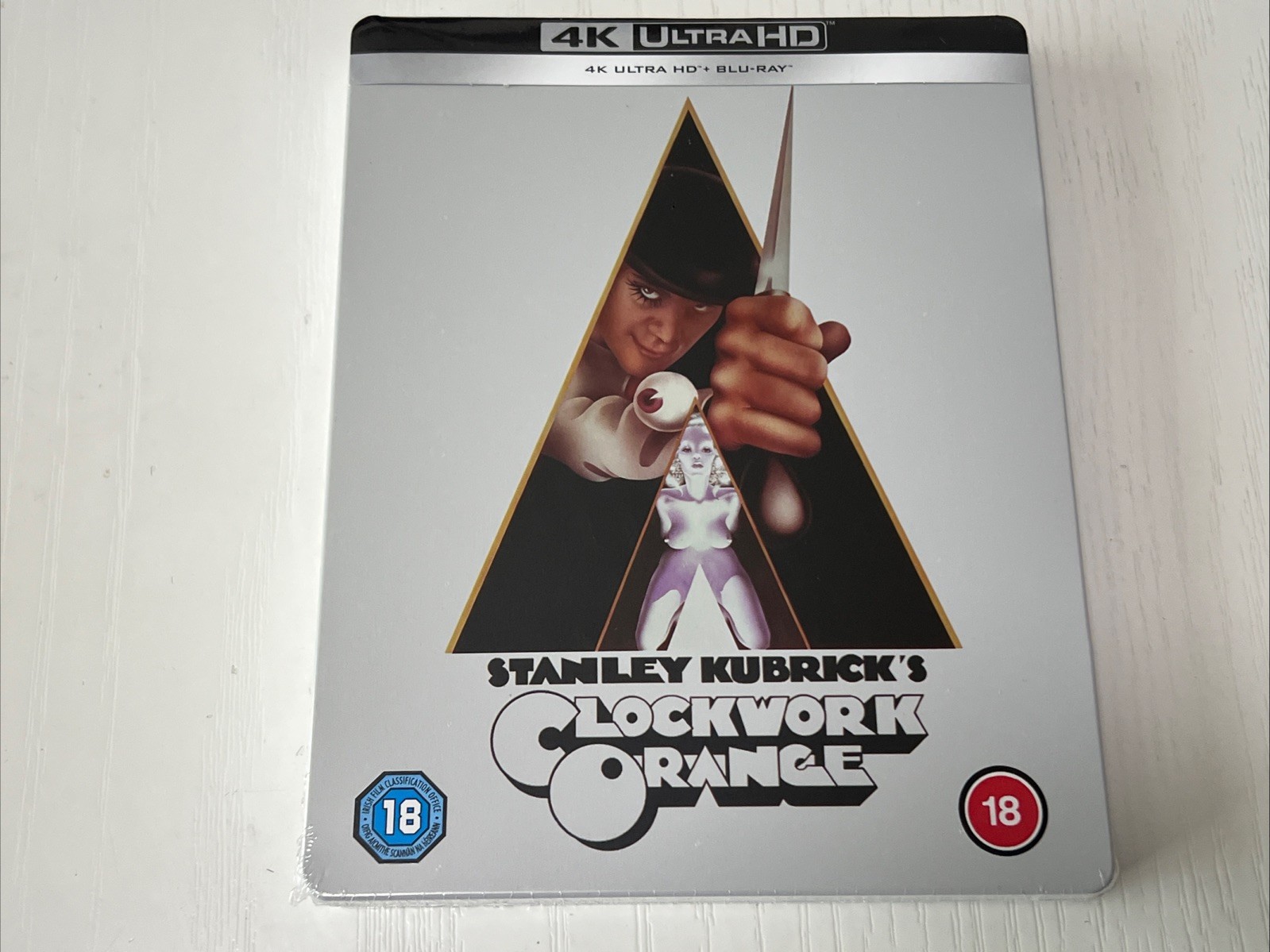Stanley Kubrick’s Clockwork Orange 4K UHD Blu-ray SteelBook U.K. Exclusive