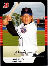2005 Bowman #51 Kazuo Matsui