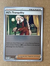 AZ'S TRANQUILITY 076/086 UNCOMMON CHAOS RISING POKEMON REVERSE HOLO NEAR MINT