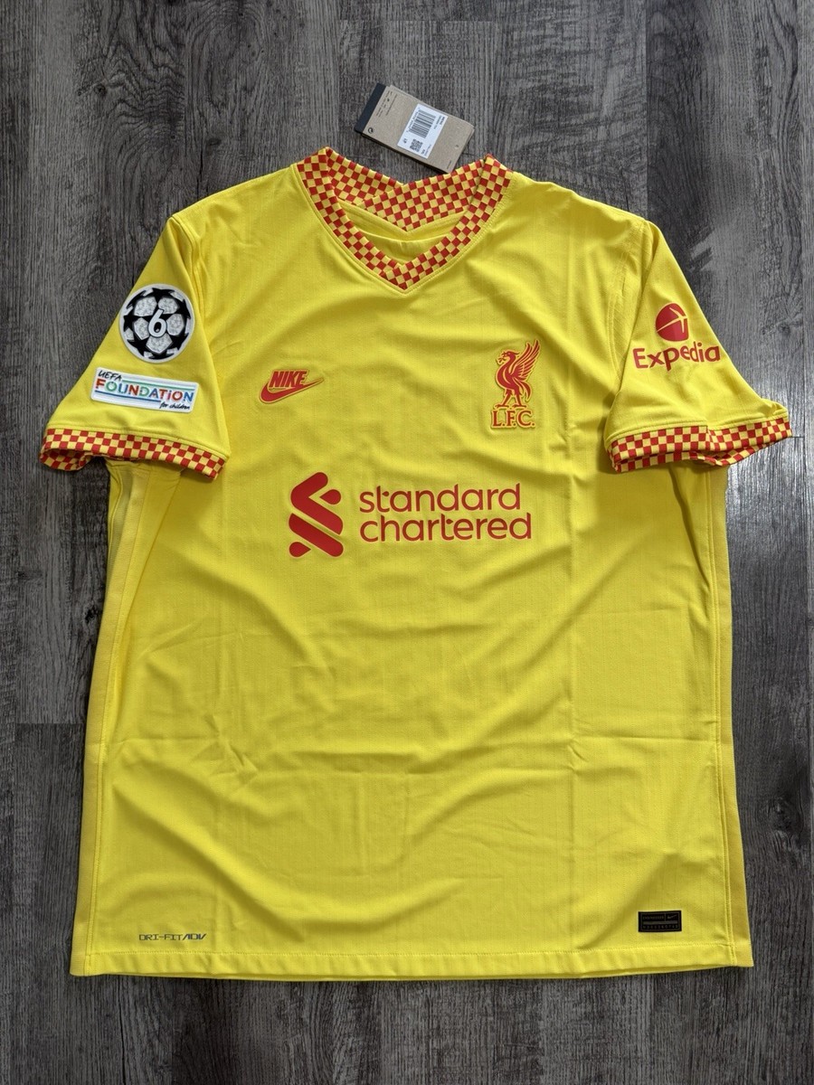 Mohamed Salah Liverpool Nike 21/22 Jersey Third Dri-Fit ADV Size