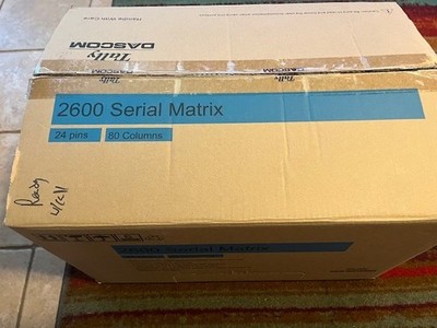Tally Dascom 2600+ B/W Dot Matrix Printer 288330652 New