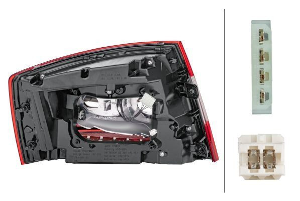 HELLA 2SK 012 881-061 TAIL LIGHT ASSEMBLY Right