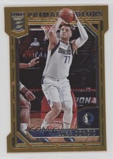 2021-22 Donruss Elite Primary Colors Orange Die-Cut Luka Doncic #4 1e6a