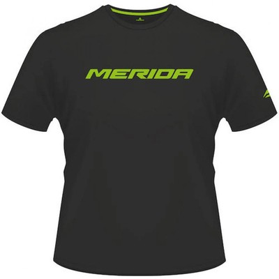 Merida T-Shirt SIGNATURE Edition Herren L Schwarz - 100 % Baumwolle