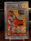 2021 Select FOTL Ja’marr Chase Neon Orange Pulsar RPA /25 BGS 8.5 Auto 10