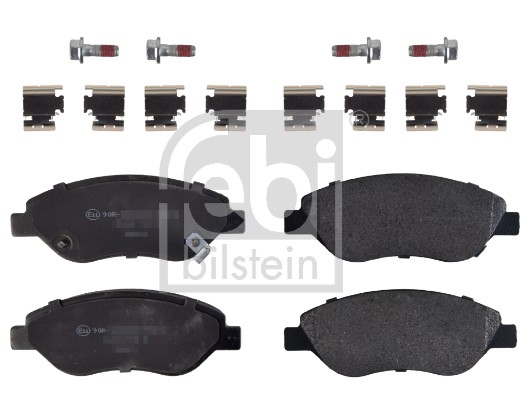 Vorderachse Febi Bilstein 173457 Bremsbelagsatz, Scheibenbremse FüR Fiat-image