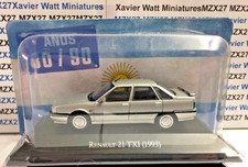 Renault 21 TXI 1993 Diecast Car 1/43 Argentine Silver