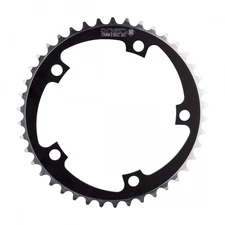 Origin8 42T 130MM 5-Bolt Chainring 6061-T 6 Aluminum Alloy Black/Silver NEW