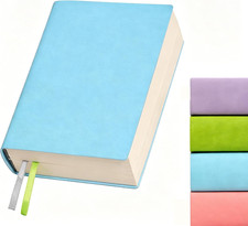 Blank Journal Notebook 720 Pages A6 Unlined Plain Sketchbook No Lines Soft Leath