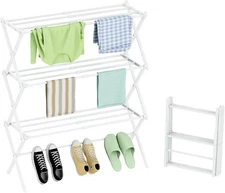 Starlatta, 3 Tier Clothes Drying Rack, White