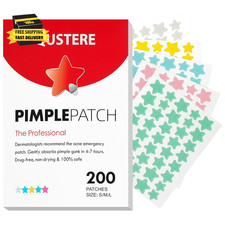 Pimple Patches for Face, Hydrocolloid Acne Patches, Cute Star Zit Covers, Colorf