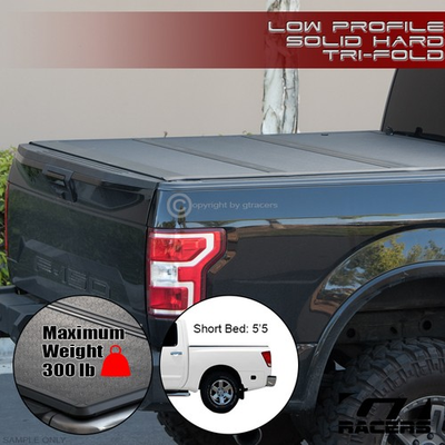 #ad For 2004 2015 Nissan Titan 5.5#x27; Bed Lo Pro Aluminum Hard Tri Fold Tonneau Cover $559.00