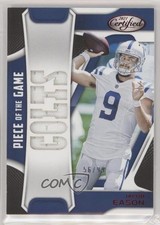 2021 Certified Piece of the Game Relics Red 56/99 Jacob Eason #POG-JE 0s9t