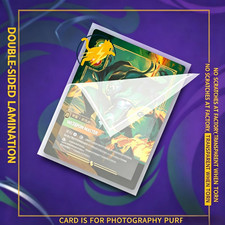 Ladrillo de cartas premium Riftbound TCG Spiritforged para cartas de leyenda de campeón