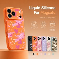Heart Patterned Phone Case For Girls For iPhone 17 Pro Max 16 Pro 15 14 13 Cover