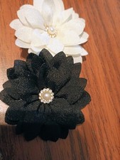 flower hair clips