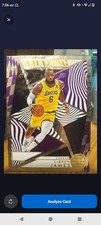 LEBRON JAMES Los Angeles Lakers Basketball PANINI ILLUSIONS AMAZING INSERT CARD!