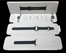 NEW Genuine Apple Brand Black Sport Band Fit Watch Size 38, 40, 41mm Open Box