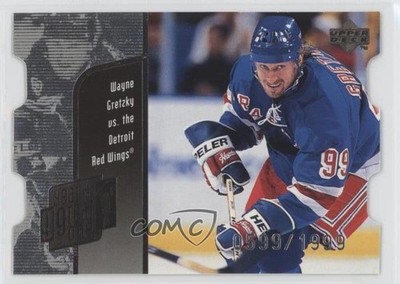 1998-99 Upper Deck Year of the Great One Die-Cut Quantum Wayne Gretzky HOF 1o3
