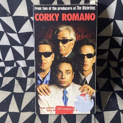 Corky Romano VHS Comedy Chris Kattan Chris Penn Richard Roundtree Blockbuster