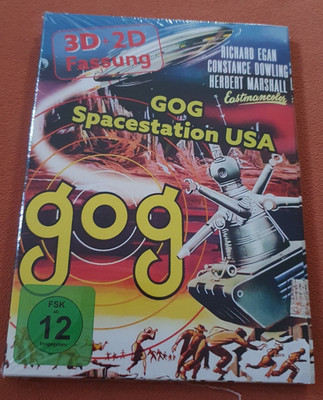 Gog-Spacestation USA, limited Blu Ray Edition, 3D und 2D