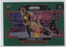 2022 Panini Prizm WWE Green Prizm Ikemen Jiro #81 4z8