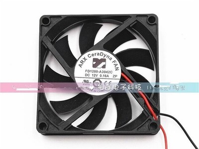 1 PCS  ARX Cera Dyna FAN FD1280-A3042C DC12V 8015 8CM  2wire  cooling fan #xh