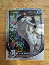 2025 Bowman Chrome #95 Tarik Skubal Mega Box Mojo Refractor