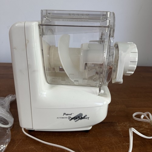 Popeil's P400 Automatic Pasta Maker Machine Multiple Attachments - Tested WORKS