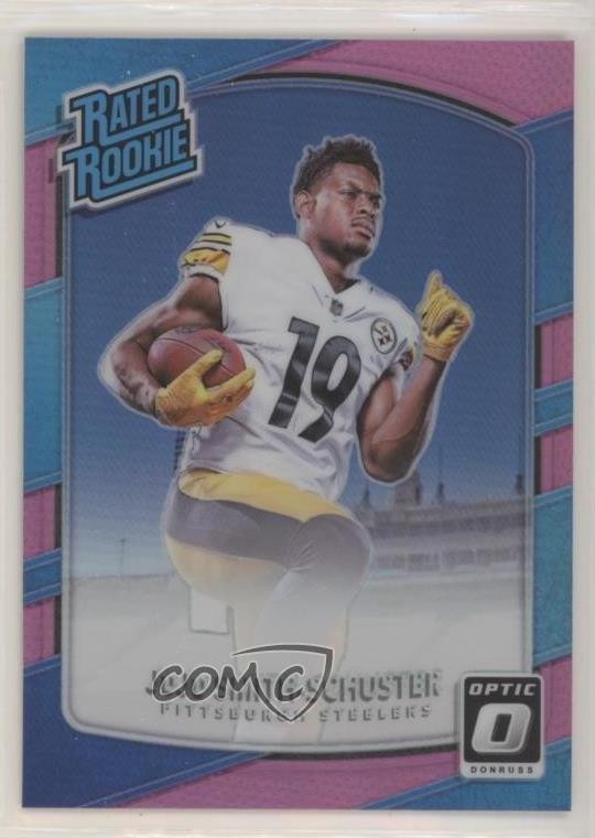 2017 Donruss Optic Rated Rookie Pink Prizm JuJu Smith-Schuster #176 u6m
