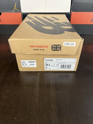 New Balance 576 Made In UK 'Beige' OU576BEI Men's Size 11 NEW - Picture 5 of 5