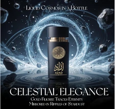 AZAD 3.4OZ-Men Cologne-Eau de Parfum Natural Spray with Pinapple,Tobacco-3.4oz