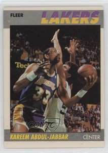 1987-88 Fleer Kareem Abdul-Jabbar #1 HOF